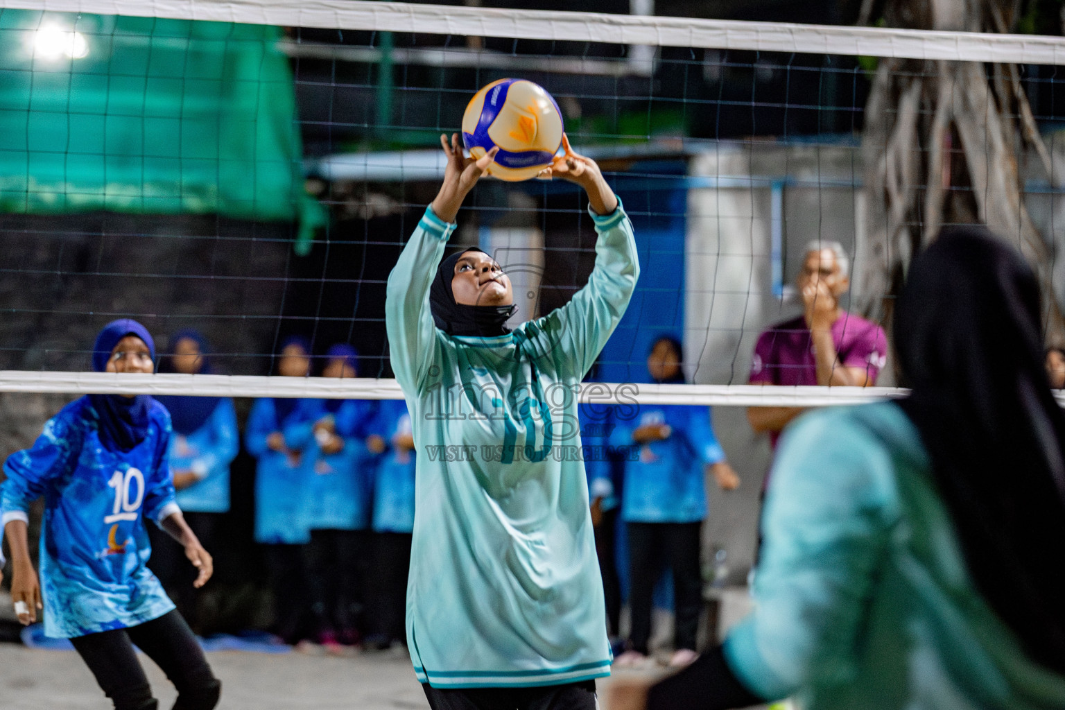 U19 Male and Atoll Girl's Finals in Day 9 of Interschool Volleyball Tournament 2024 was held in ABC Court at Male', Maldives on Saturday, 30th November 2024. Photos: Hassan Simah / images.mv