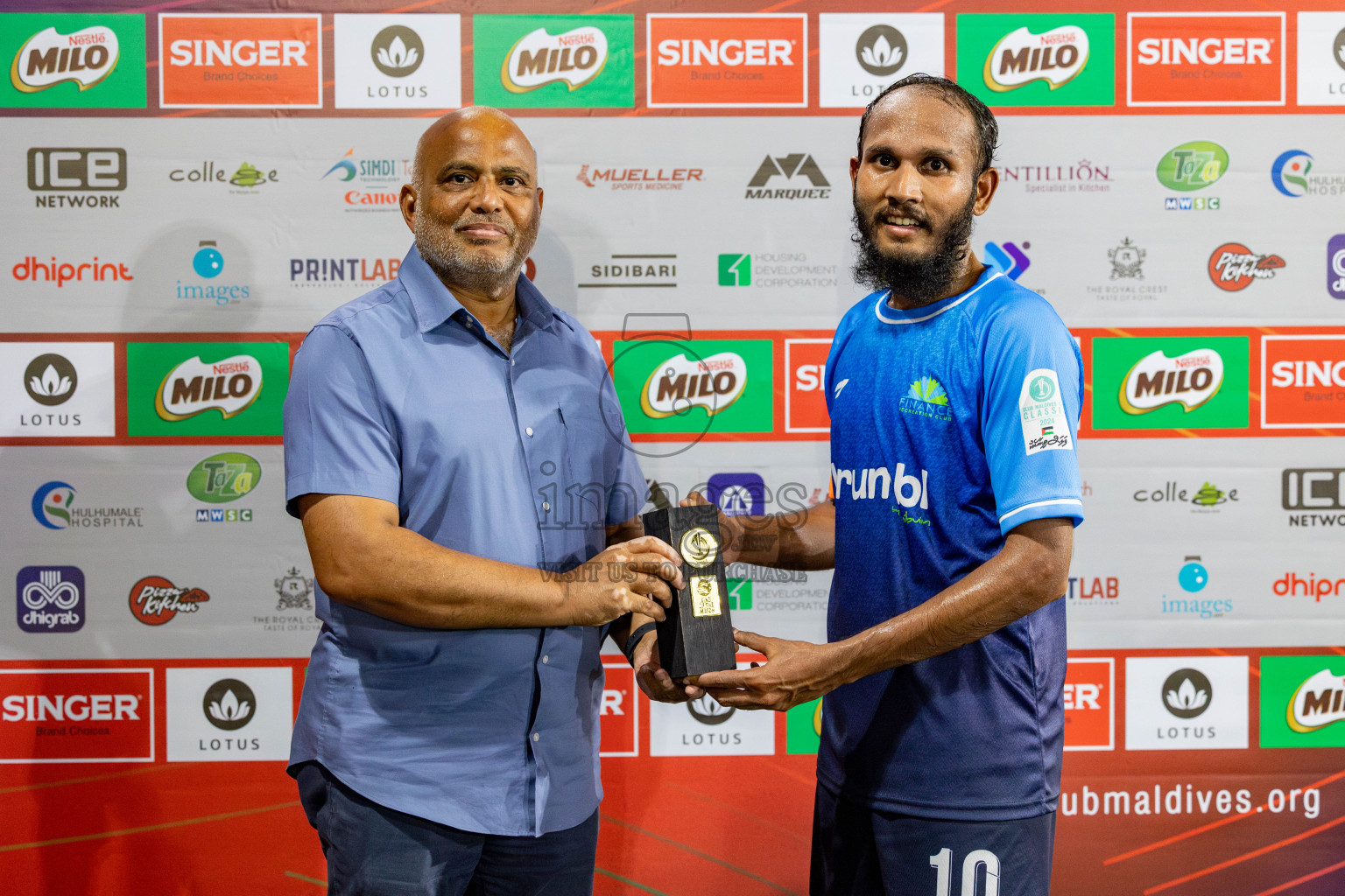 Finance Recreation Club vs Hiyaa Club in Club Maldives Classic 2024 held in Rehendi Futsal Ground, Hulhumale', Maldives on Thursday, 5th September 2024. Photos: Hassan Simah / images.mv