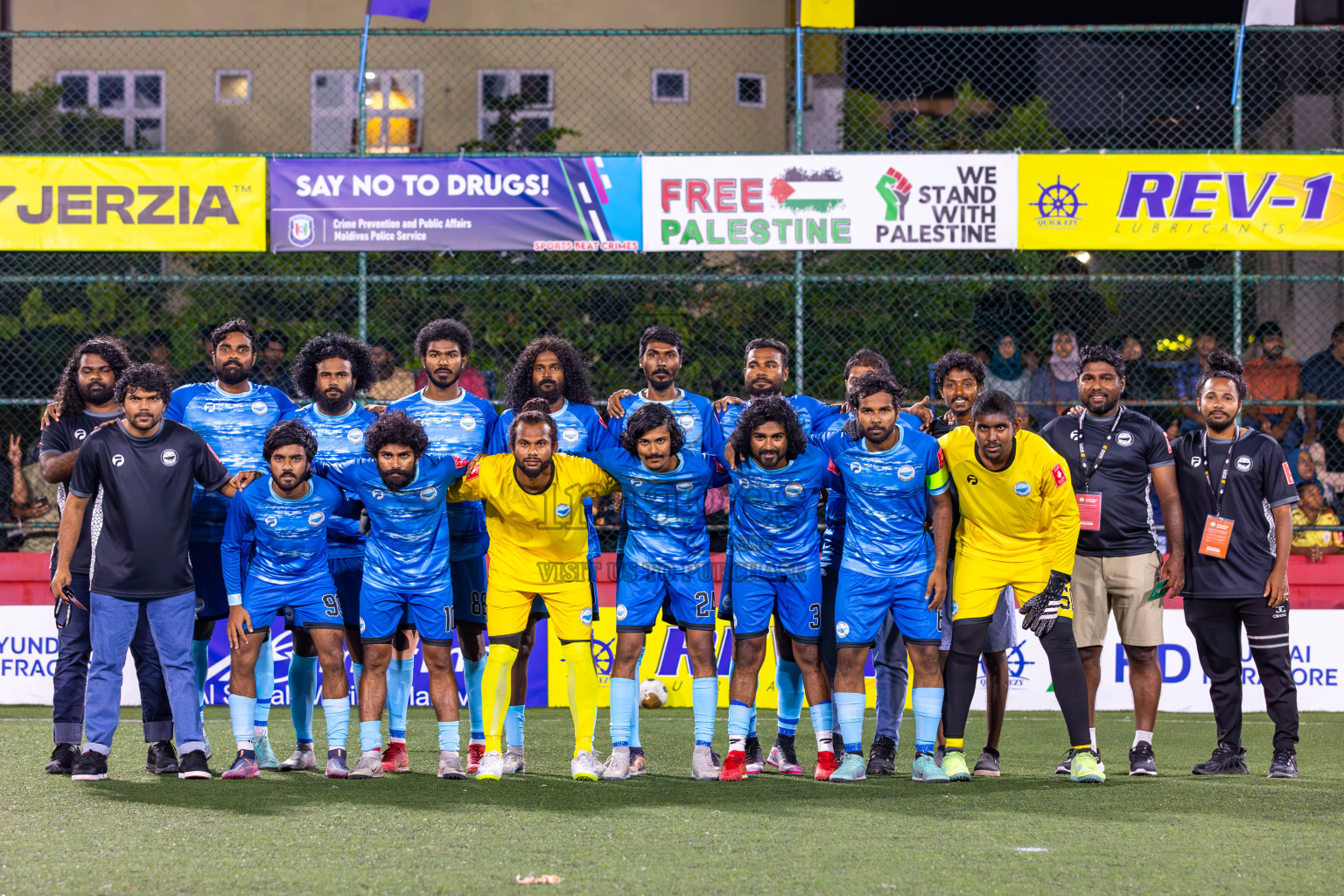 N Maafaru vs N Holhudhoo in Day 15 of Golden Futsal Challenge 2024 was held on Monday, 29th January 2024, in Hulhumale', Maldives
Photos: Ismail Thoriq / images.mv