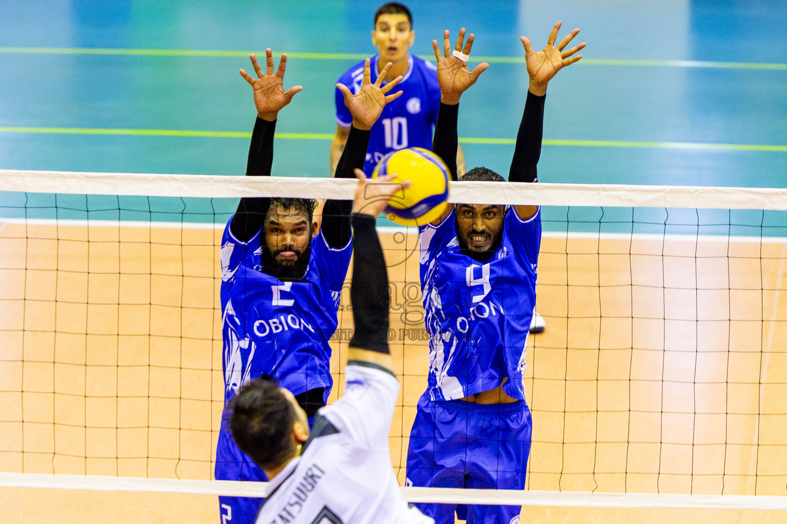 Club HDC vs Dhadimagu Sports & Recreation Club in Semi Finals of MILO VAM Cup 2025 held in Male', Maldives on Tuesday, 1st July 2025 at Social Center Indoor Hall Photos By: Nausham Waheed / images.mv
