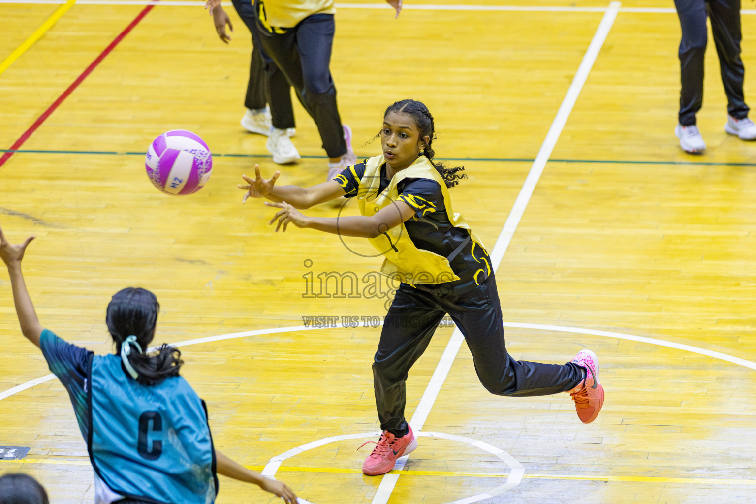 Day 3 of Inter-School Netball Tournament 2025 was held in Social Center Indoor Hall on Monday, 20th October 2025. Photos: Areef Adam / images.mv