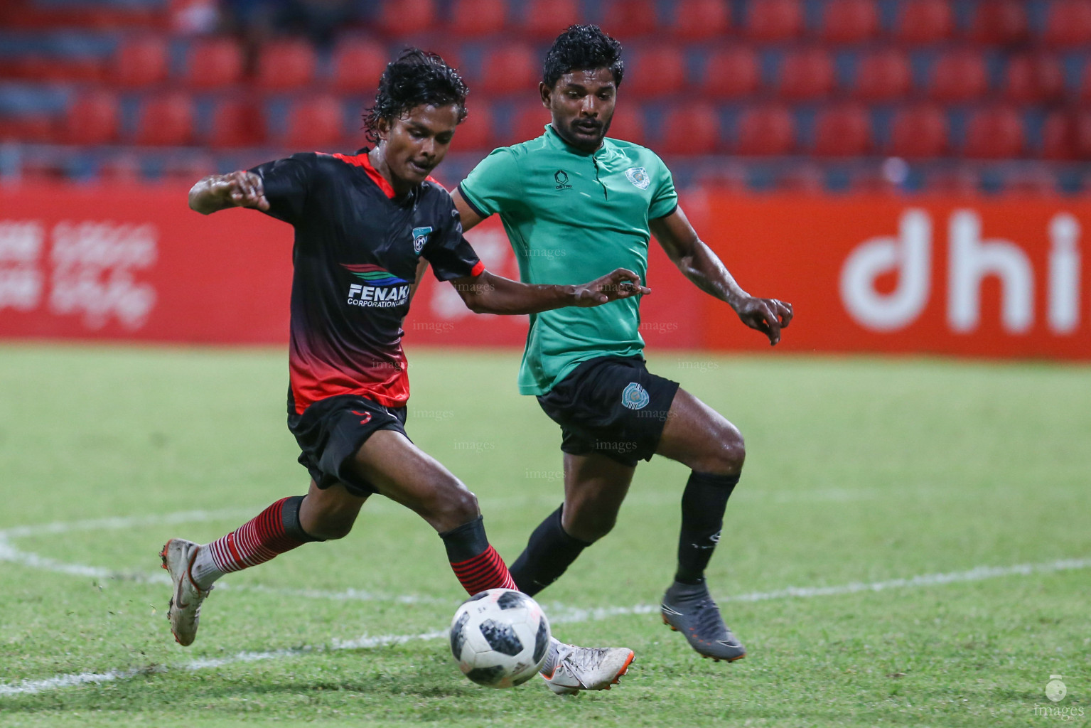 Dhiraagu Dhivehi Premier League 2018Fehendhoo vs Foakaidhoo, Male' Maldives, Thursday, September 27, 2018 (Images.mv Photo/Suadh Abdul Sattar)