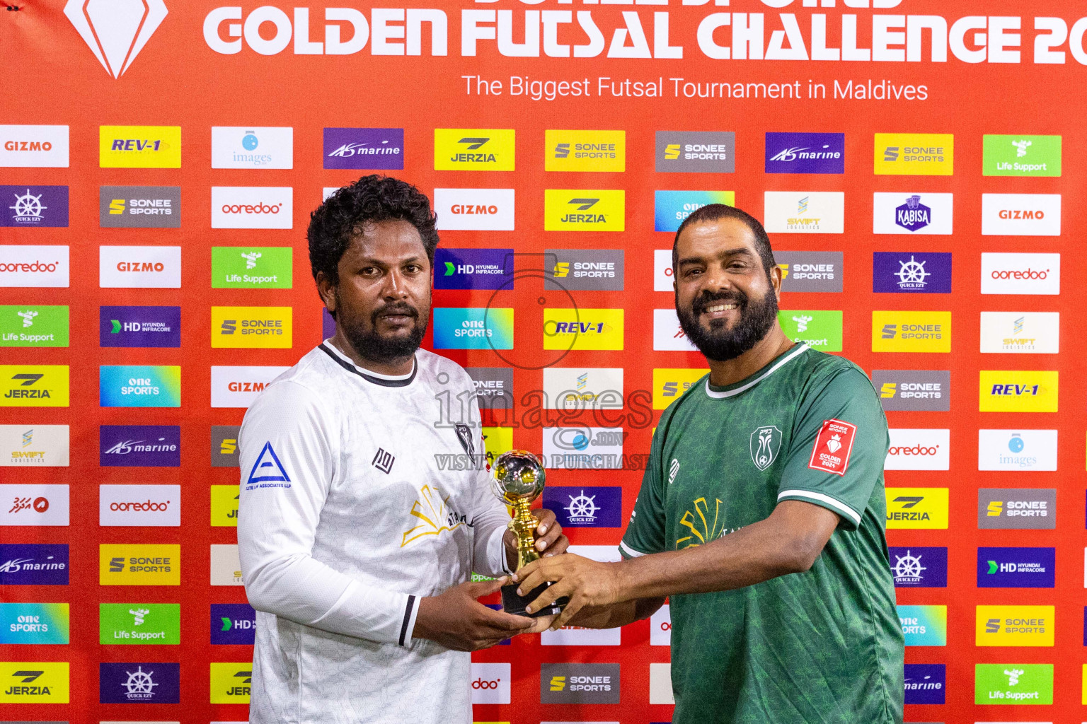 N Velidhoo vs N Miladhoo in Day 3 of Golden Futsal Challenge 2024 was held on Wednesday, 17th January 2024, in Hulhumale', Maldives
Photos: Ismail Thoriq / images.mv