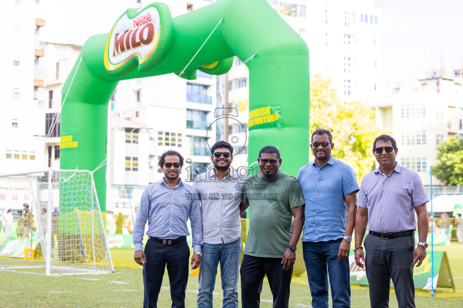 Day 1 of MILO Academy Championship 2024 - U12 was held at Henveiru Grounds in Male', Maldives on Thursday, 4th July 2024. 
Photos: Ismail Thoriq / images.mv