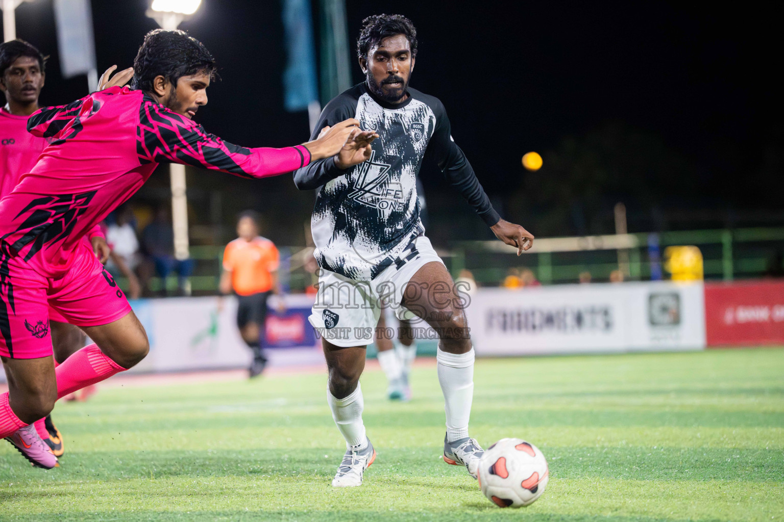 BG SC VS Goalhians in Day 3 - Fonadhoo Youth Futsal Challenge 2025 held in Fonadhoo Futsal Stadium, L. Fonadhoo, Maldives on Tuesdat, 28th October 2025 Photos: Arif Rasheed / images.mv