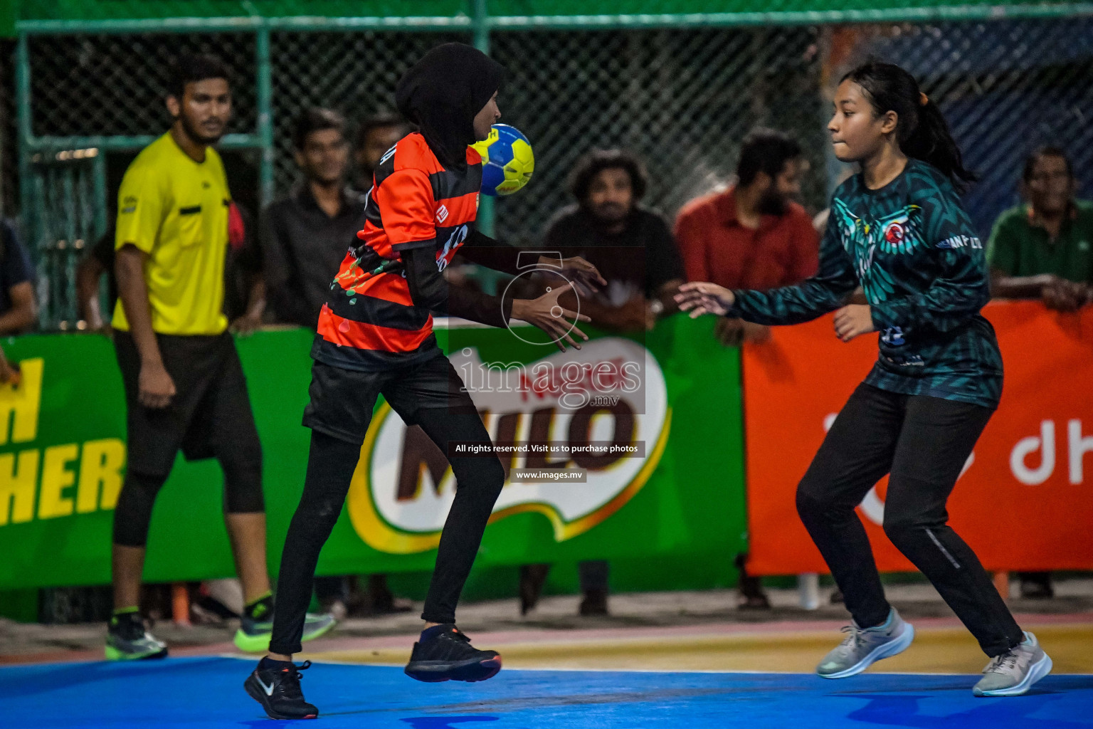 Milo 9th Handball Maldives Championship 2022 Day 1 held in Male', Maldives on 17th October 2022 Photos By: Nausham Waheed /images.mv