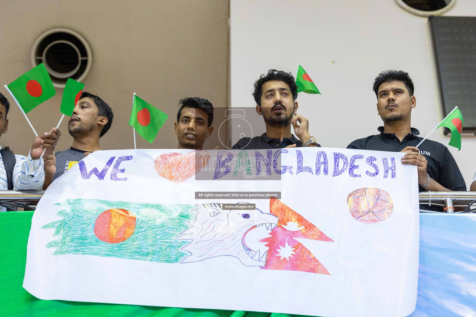 Bangladesh vs Bhutan in the final of Five Nation Championship 2023 was held in Social Center, Male', Maldives on Thursday, 22nd June 2023. Photos: Ismail Thoriq / images.mv