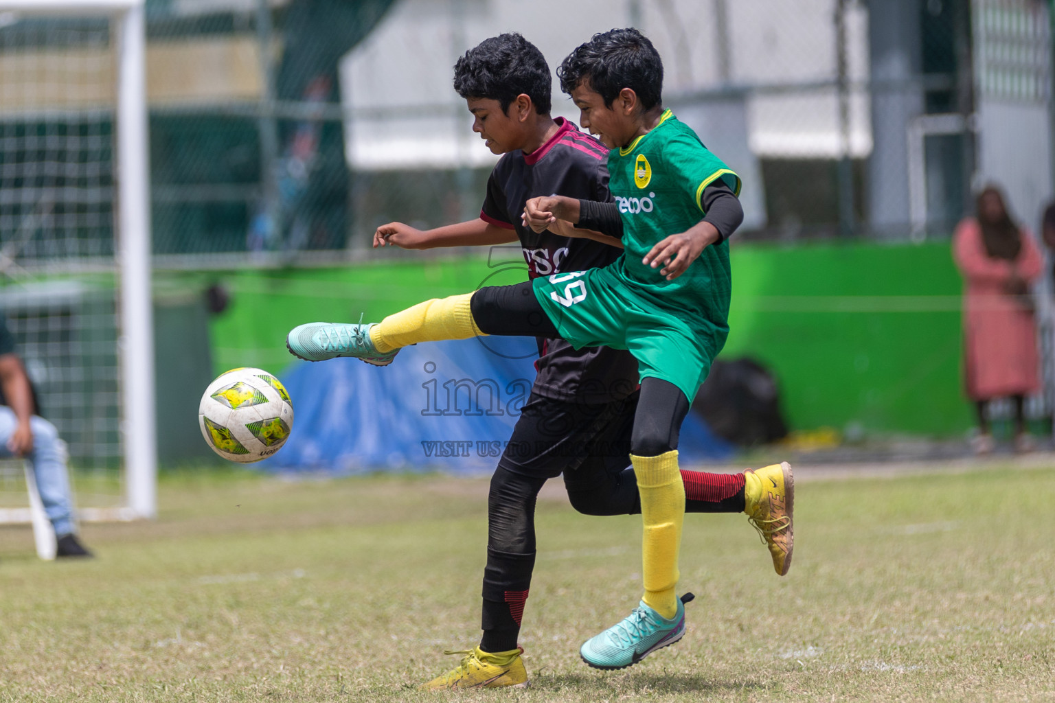 Day 3 of MILO Academy Championship 2024 - U12 was held at Henveiru Grounds in Male', Maldives on Thursday, 7th July 2024. Photos: Shuu Abdul Sattar / images.mv