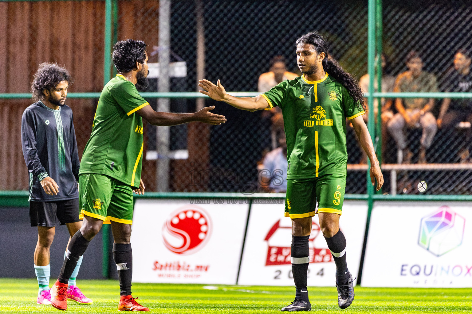 Bretheren SC vs Squadra in Day 2 of BG Futsal Challenge 2024 was held on Wednesday, 13th March 2024, in Male', Maldives Photos: Nausham Waheed / images.mv