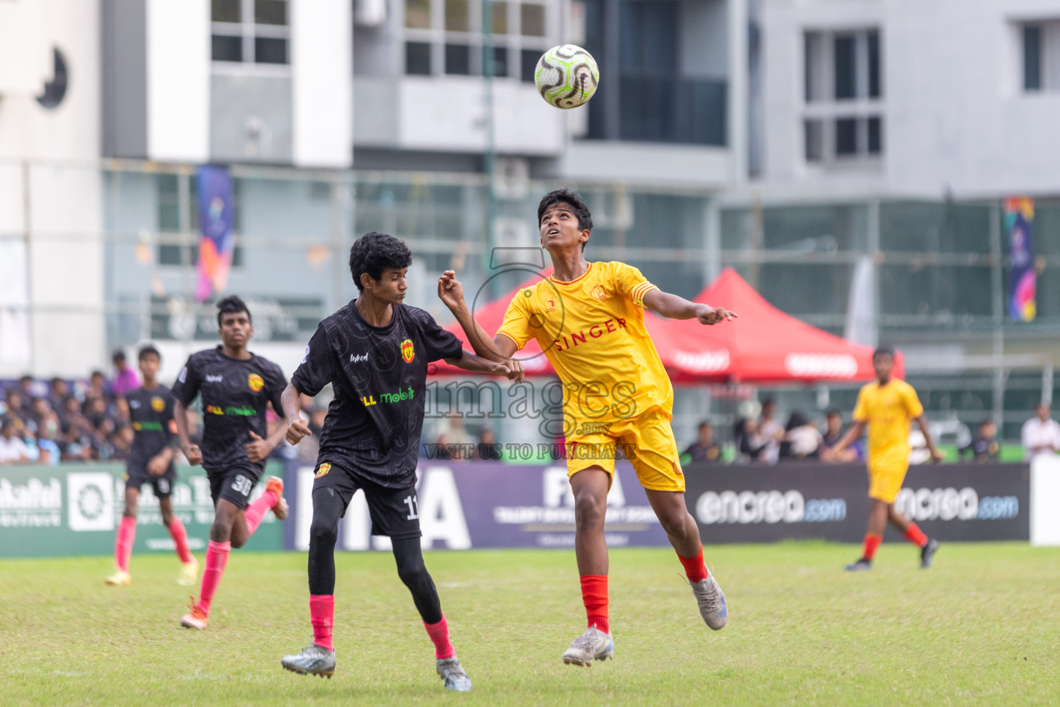 United Victory vs Victory Sports Club  (U14) in Day 5 of Dhivehi Youth League 2024 held at Henveiru Stadium on Friday 29th November 2024. Photos: Shuu Abdul Sattar/ Images.mv