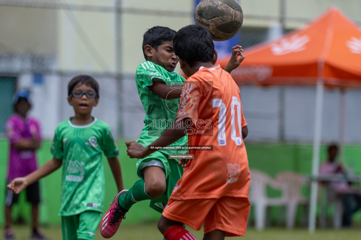 Day 4 of Nestle Kids Football Fiesta, held in Henveyru Football Stadium, Male', Maldives on Saturday, 14th October 2023
Photos: Mohamed Mahfooz Moosa, Hassan Simah / images.mv