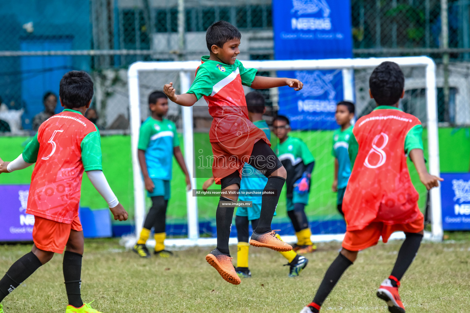 Day 4 of Milo Kids Football Fiesta 2022 was held in Male', Maldives on 22nd October 2022. Photos: Nausham Waheed / images.mv