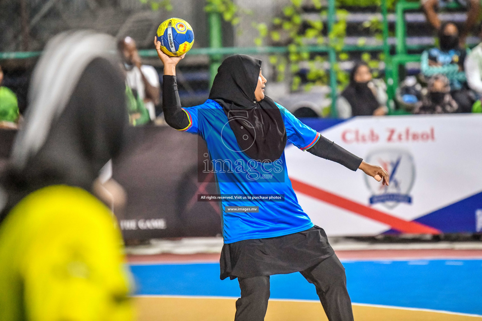 Day 9 of Milo 6th Inter Office Handball Tournament 2022 - Photos by Nausham Waheed