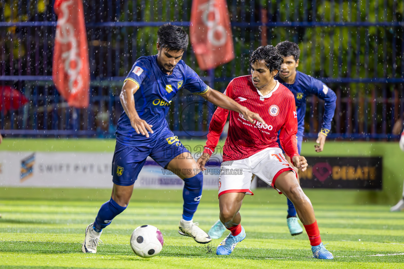 United V vs CC Sports Club in Semi Final of Eydhafushi Futsal Cup 2024 was held on Monday , 15th April 2024, in B Eydhafushi, Maldives Photos: Ismail Thoriq / images.mv