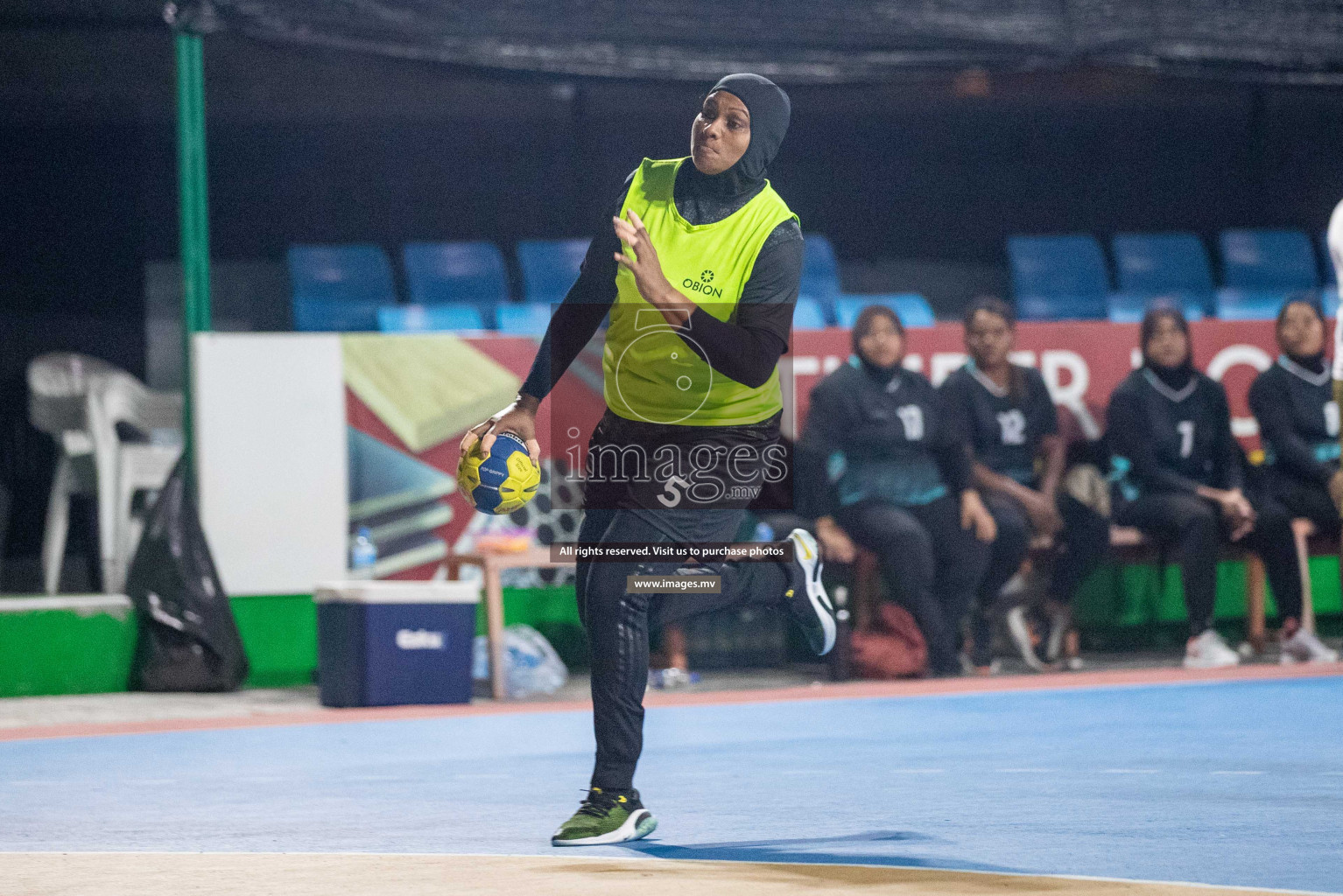 Day 6 of 6th MILO Handball Maldives Championship 2023, held in Handball ground, Male', Maldives on Thursday, 25th May 2023 Photos: Shuu Abdul Sattar/ Images.mv