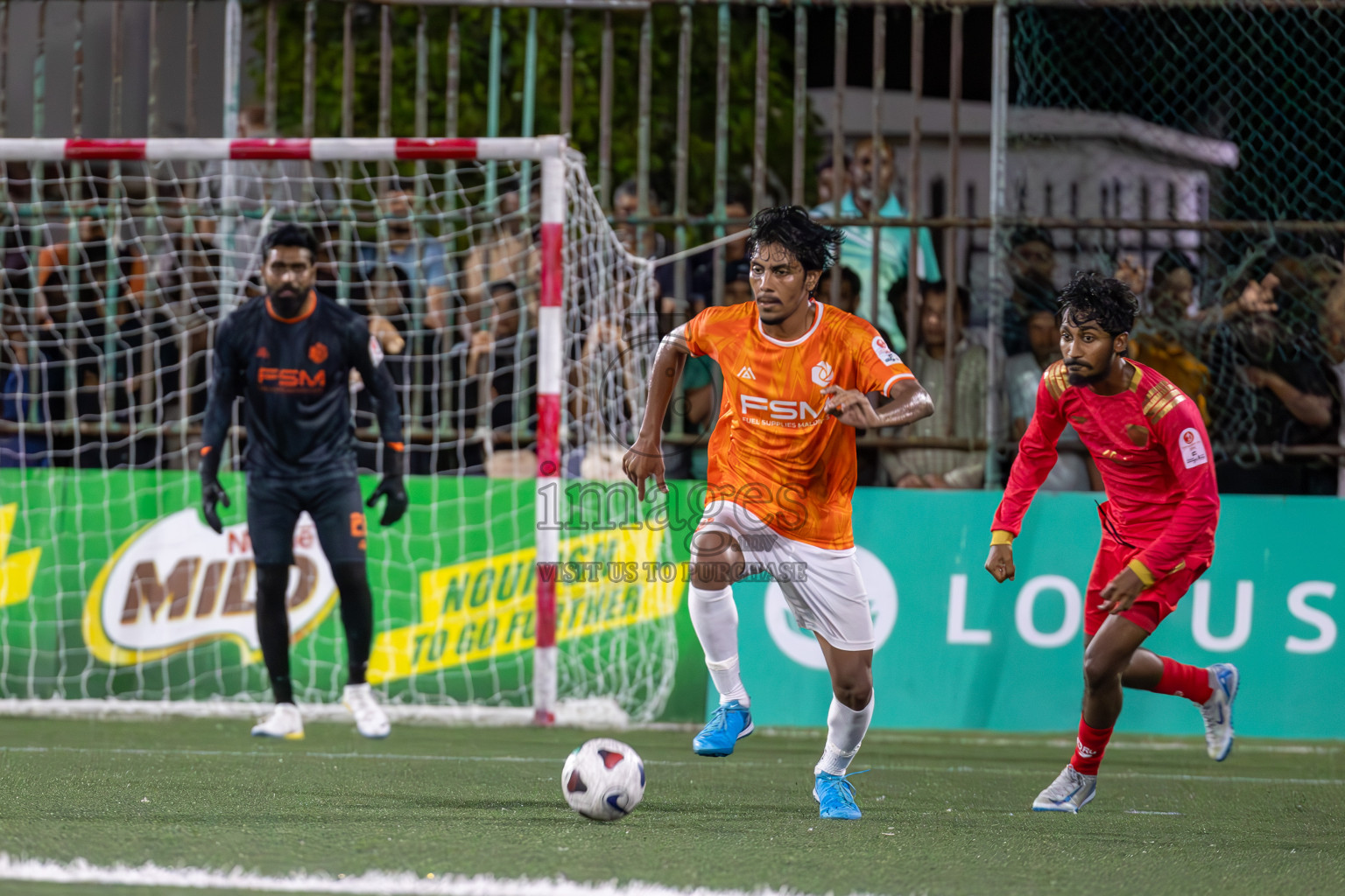 FSM vs Maldivian in Round of 16 of Club Maldives Cup 2024 held in Rehendi Futsal Ground, Hulhumale', Maldives on Monday, 7th October 2024. Photos: Ismail Thoriq / images.mv