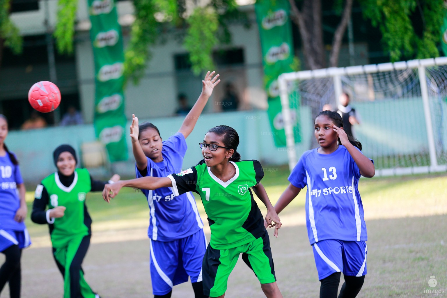 Inter school Handball Tournament in Male', Maldives, Friday, April. 15, 2016.(Images.mv Photo/ Hussain Sinan).