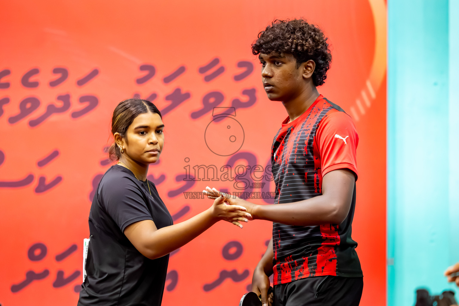 Day 2 of BML 63rd National Table Tennis Tournament 2025 was held on Tuesday, 26th August 2025 in Male' TT Hall, Male', Maldives. Photos: Nausham Waheed / images.mv