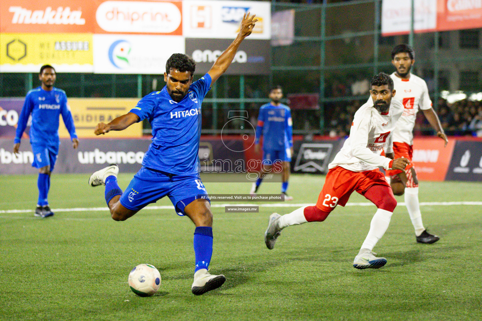 STO RC vs United BML in Club Maldives Cup 2023 held in Hulhumale, Maldives, on Saturday, 22nd July 2023 Photos: Hassan Simah/ images.mv