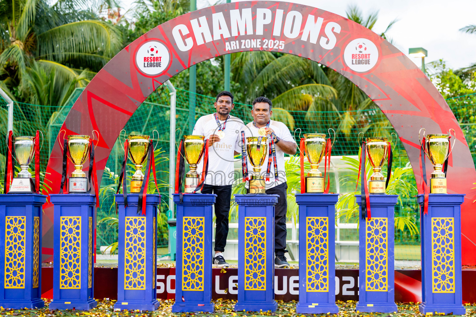 Barcelo vs Conrad in the Final of Resort League 2025 (Ari Zone) was held on Sunday, 28th June 2025 in Conrad Maldives Rangali Island, Alif Dhaalu Atoll, Maldives. Photos: Nausham Waheed / images.mv