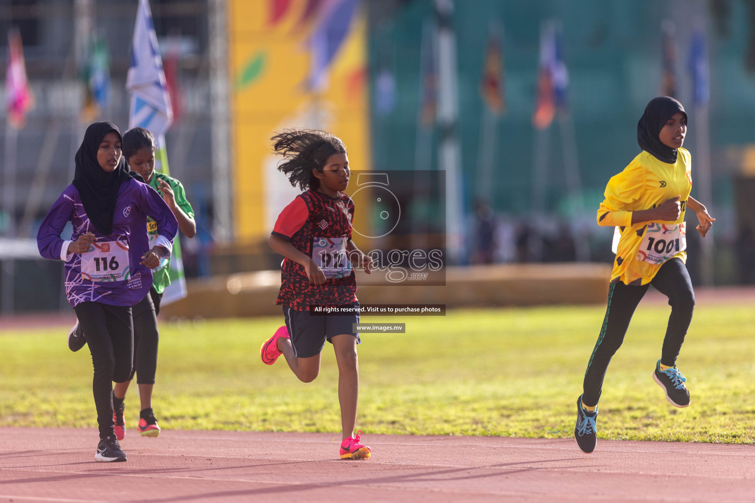 Day three of Inter School Athletics Championship 2023 was held at Hulhumale' Running Track at Hulhumale', Maldives on Tuesday, 16th May 2023. Photos: Shuu / Images.mv