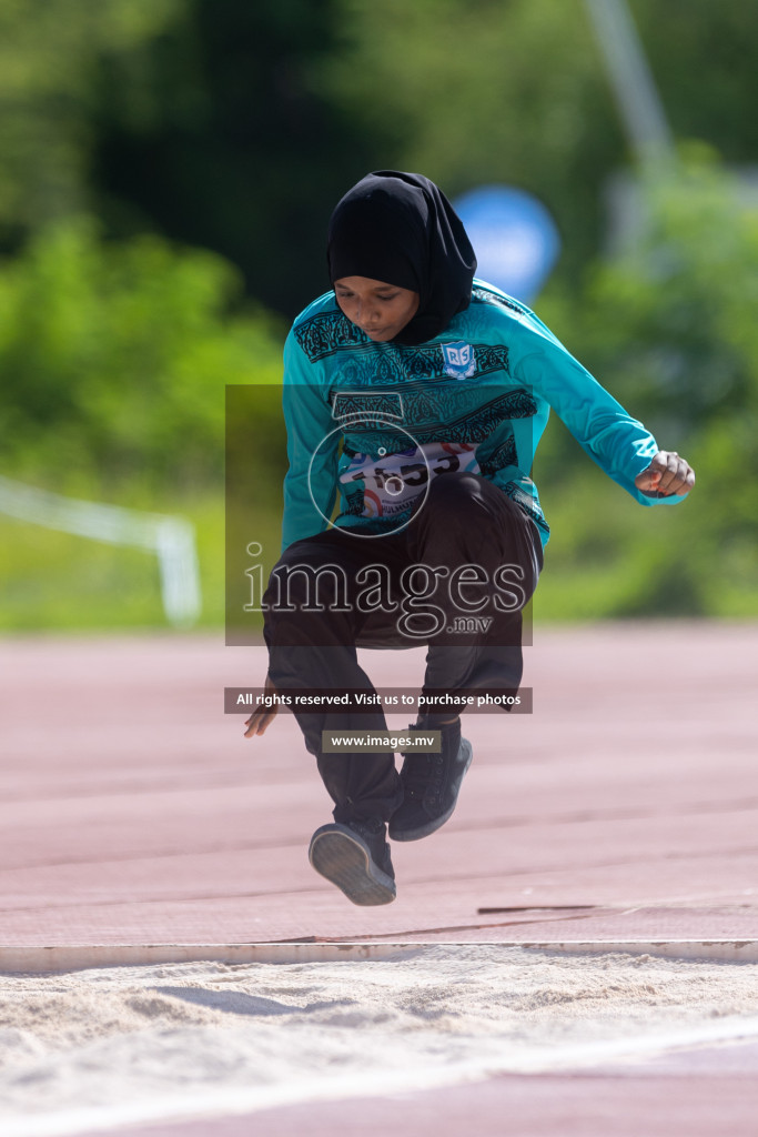 Day two of Inter School Athletics Championship 2023 was held at Hulhumale' Running Track at Hulhumale', Maldives on Sunday, 15th May 2023. Photos: Shuu/ Images.mv