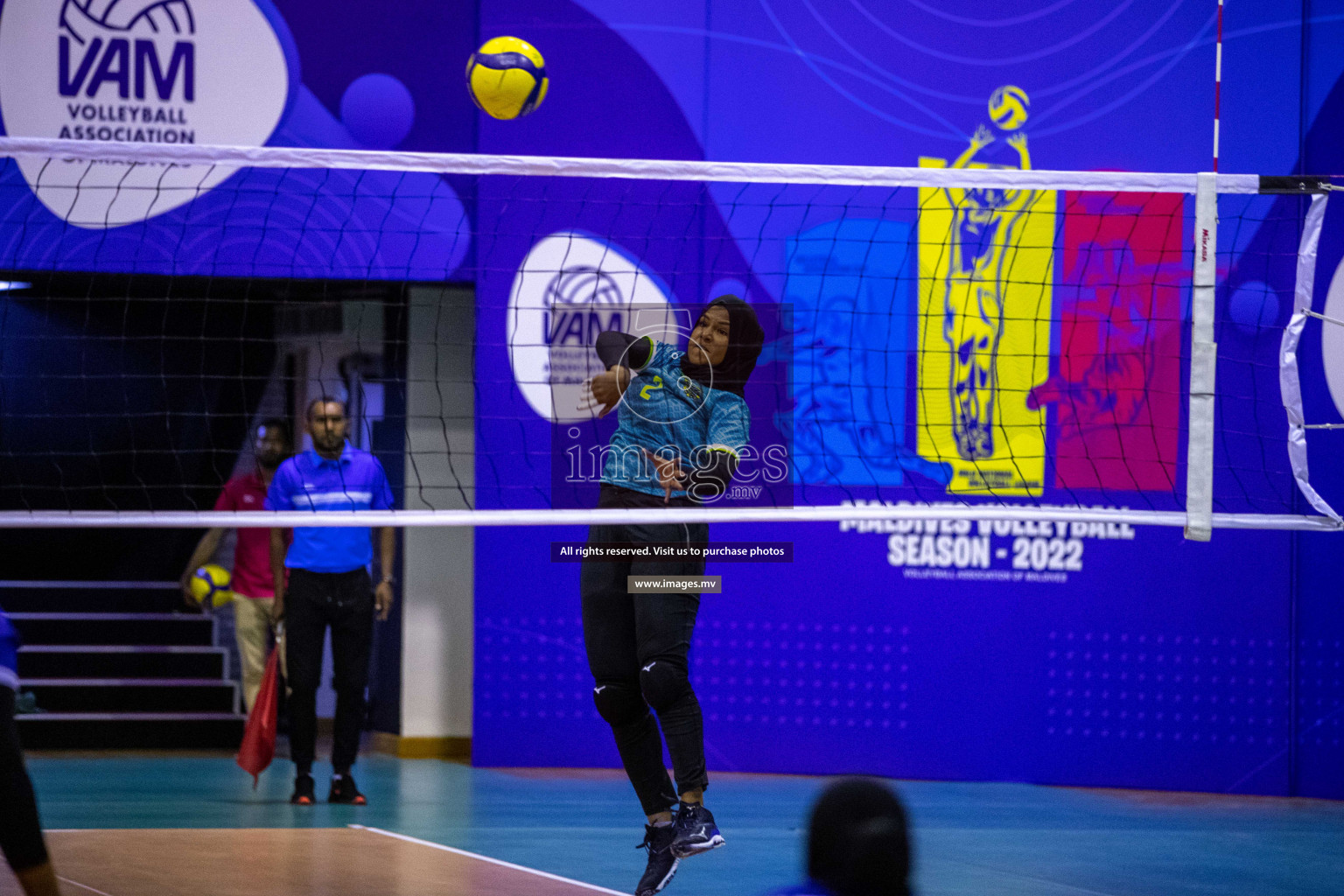 Volleyball Association Cup 2022-Women's Division-Match Day 3 was held in Male', Maldives on Thursday, 26th May 2022 Photos By: Ismail Thoriq / images.mv