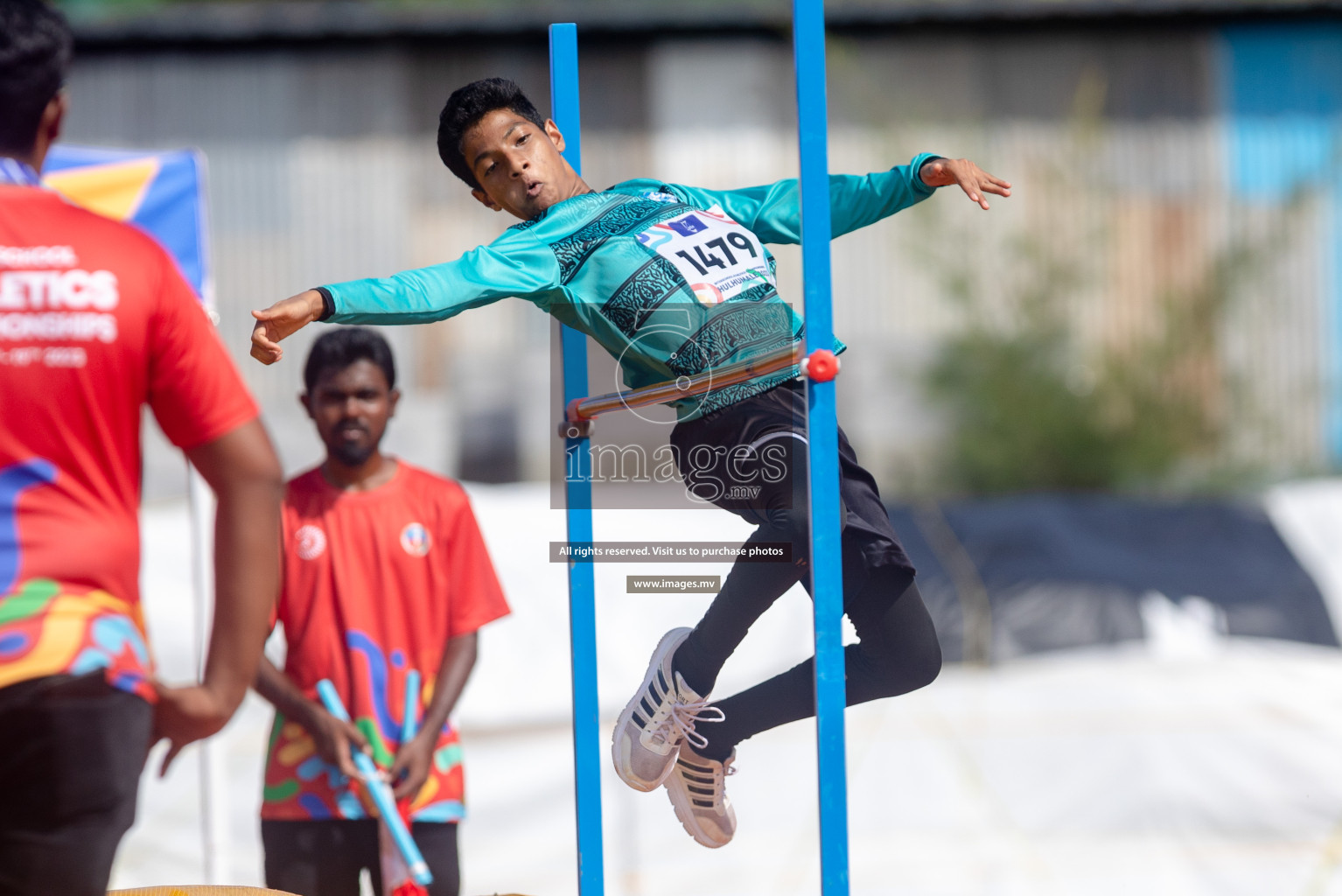 Day two of Inter School Athletics Championship 2023 was held at Hulhumale' Running Track at Hulhumale', Maldives on Sunday, 15th May 2023. Photos: Shuu/ Images.mv