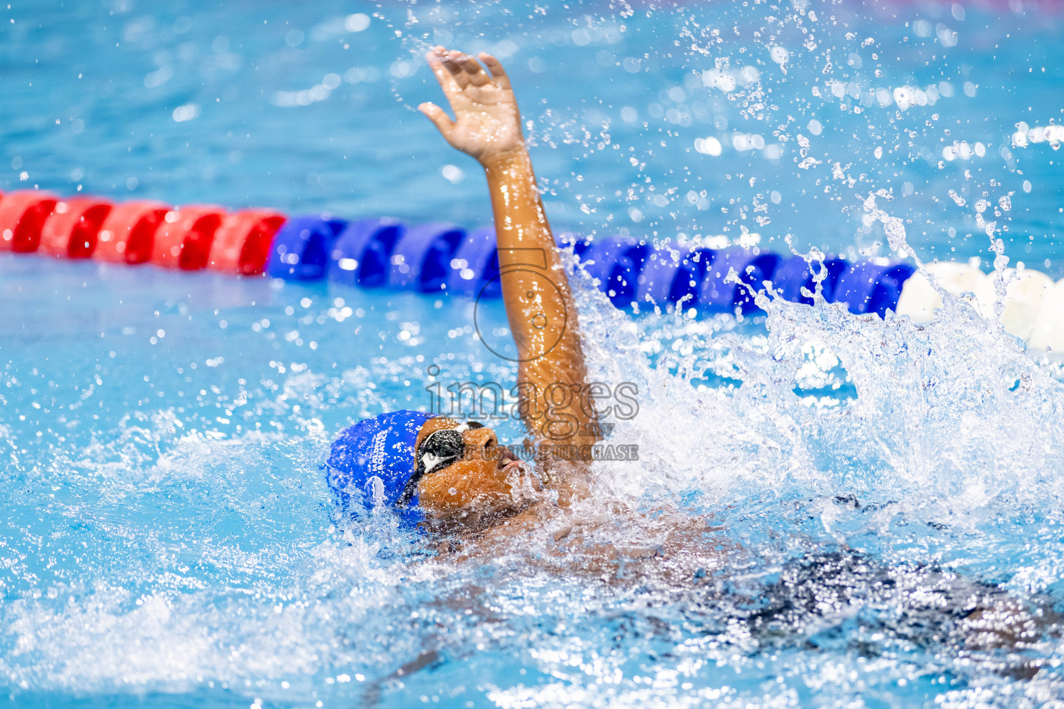 Day 4 of BML 6th National Kids Swimming Kids Festival 2025 held in Hulhumale', Maldives on Thursday, 6th November 2024. Photos: Hassan Simah / images.mv