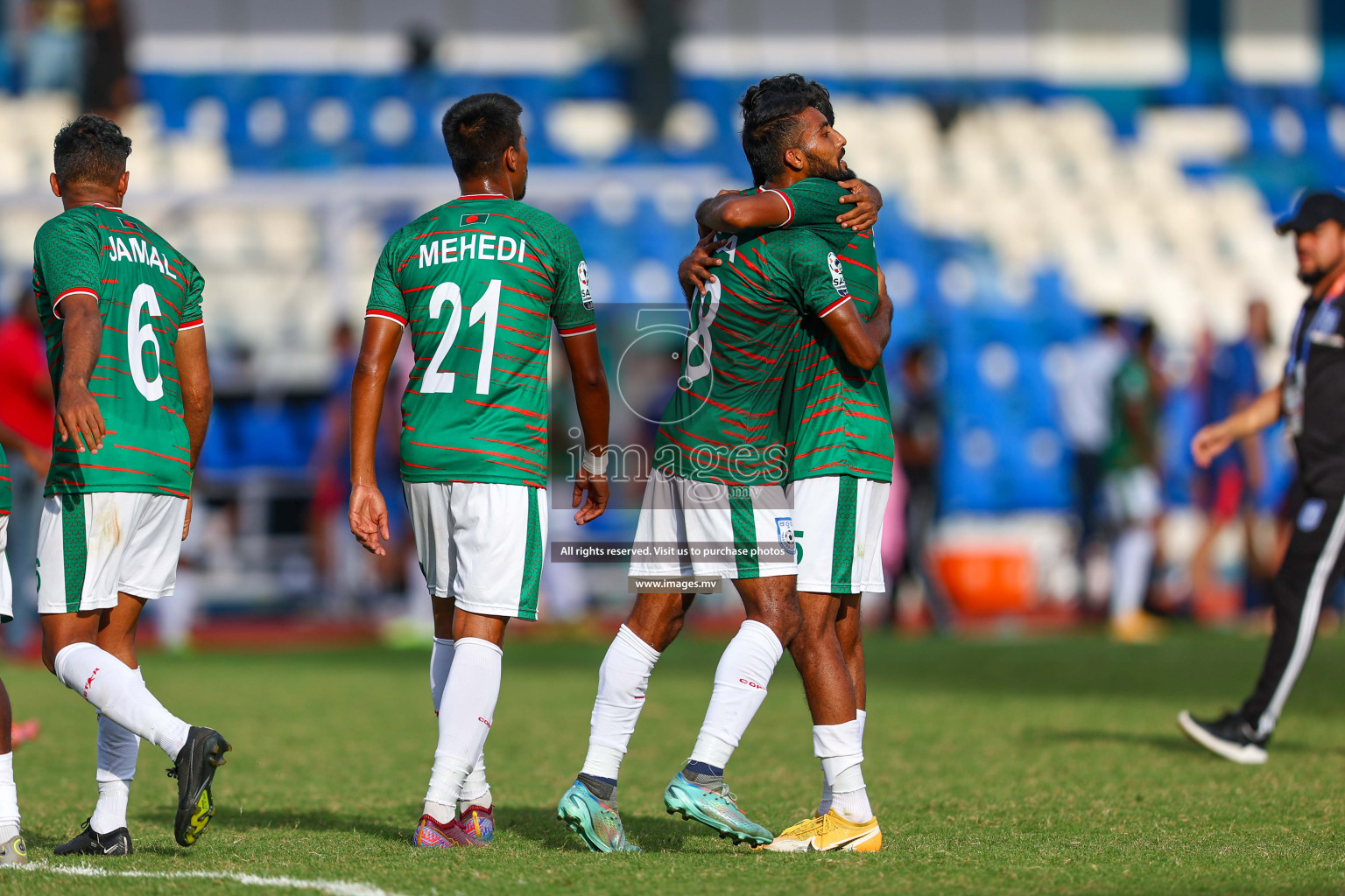 Bangladesh vs Maldives in SAFF Championship 2023 held in Sree Kanteerava Stadium, Bengaluru, India, on Saturday, 25th June 2023. Photos: Nausham Waheed / images.mv