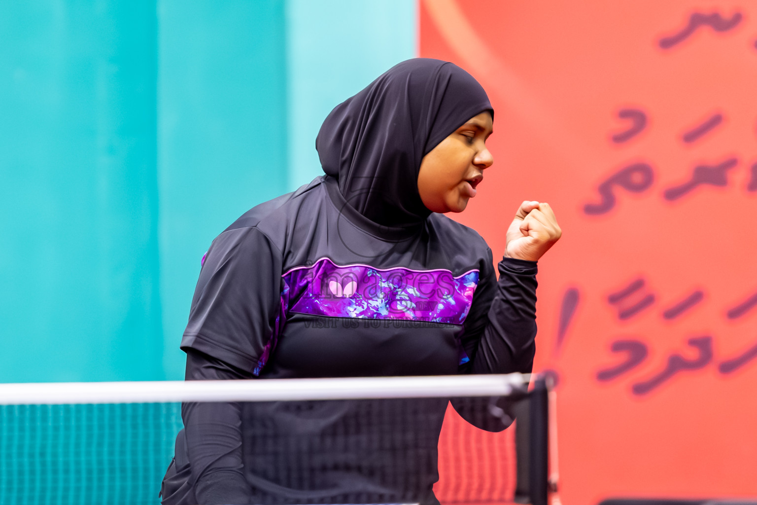 Finals of 30th Table Tennis Association Championship 2025 was held on Saturday, 20th September 2025 in Male' TT Hall, Male', Maldives. Photos: Nausham Waheed / images.mv