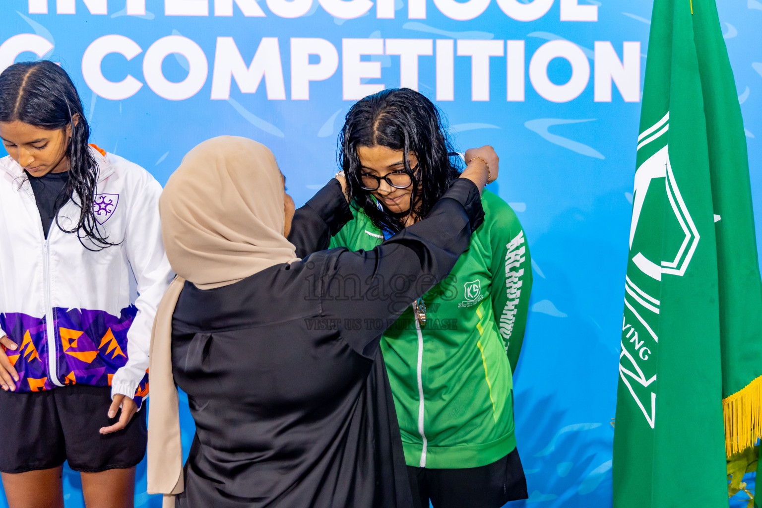 Day 4 of 20th Inter-school Swimming Competition 2024 held in Hulhumale', Maldives on Tuesday, 15th October 2024. Photos: Nausham Waheed / images.mv