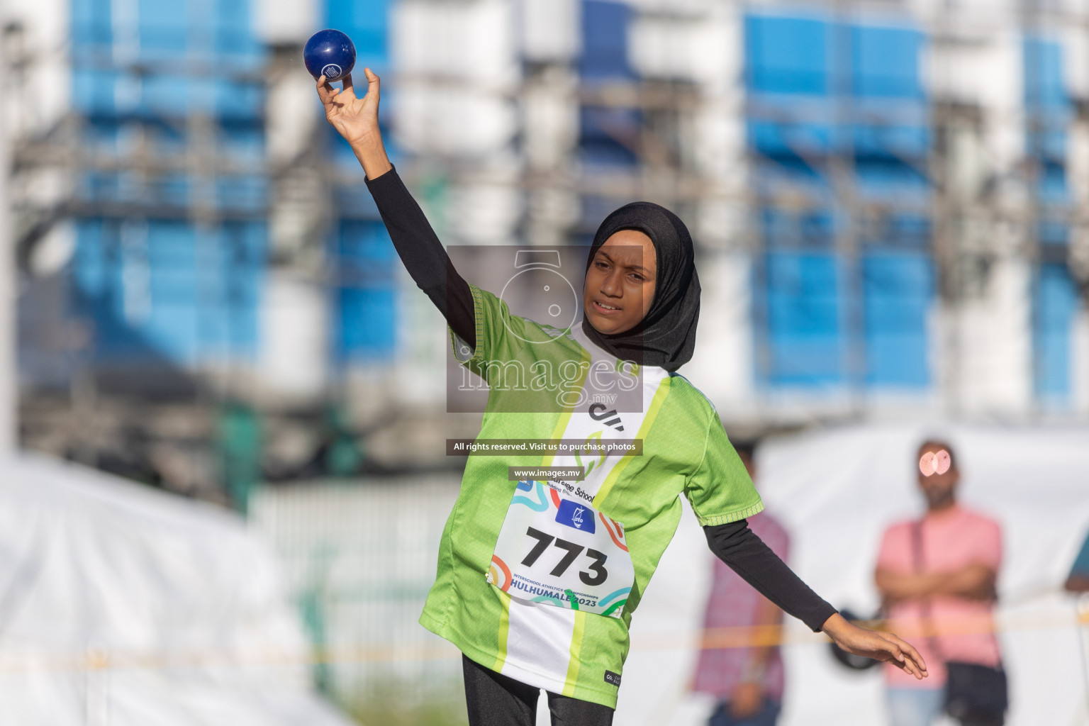 Day four of Inter School Athletics Championship 2023 was held at Hulhumale' Running Track at Hulhumale', Maldives on Wednesday, 17th May 2023. Photos: Nausham Waheed / images.mv