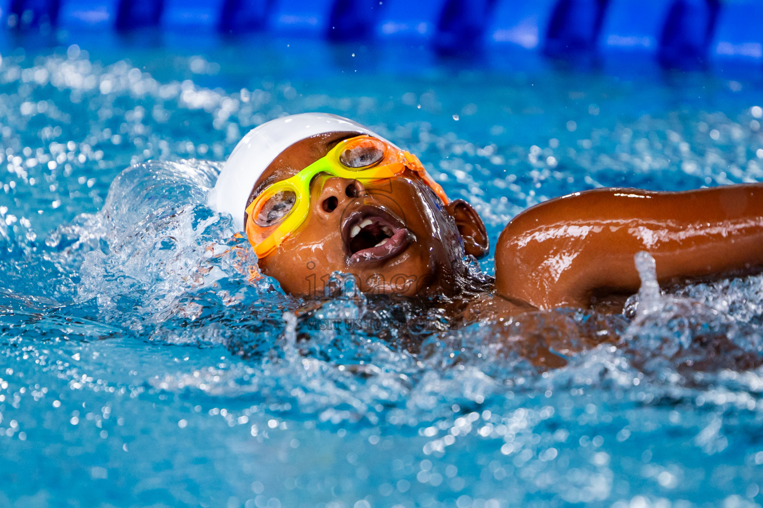 Day 3 of 20th BMLInter-school Swimming Competition 2024 held in Hulhumale', Maldives on Monday, 14th October 2024. Photos: Nausham Waheed / images.mv