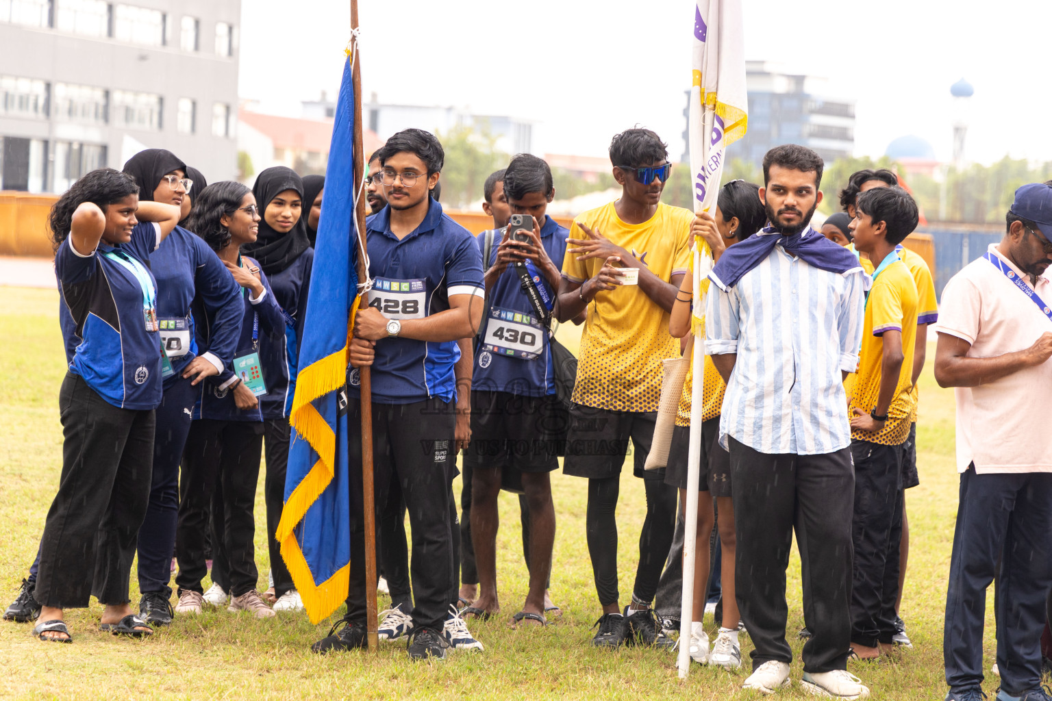 Day 6 of MWSC Interschool Athletics Championships 2024 held in Hulhumale Running Track, Hulhumale, Maldives on Thursday, 14th November 2024. Photos by: Ismail Thoriq / Images.mv