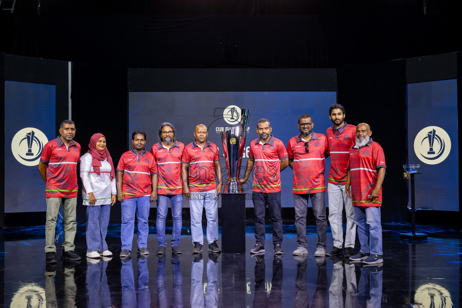 Draw for Club Maldives Cup 2025 was held on Friday, 12th September 2025 at PSM Studio. 
Photos: Ismail Thoriq/images.mv