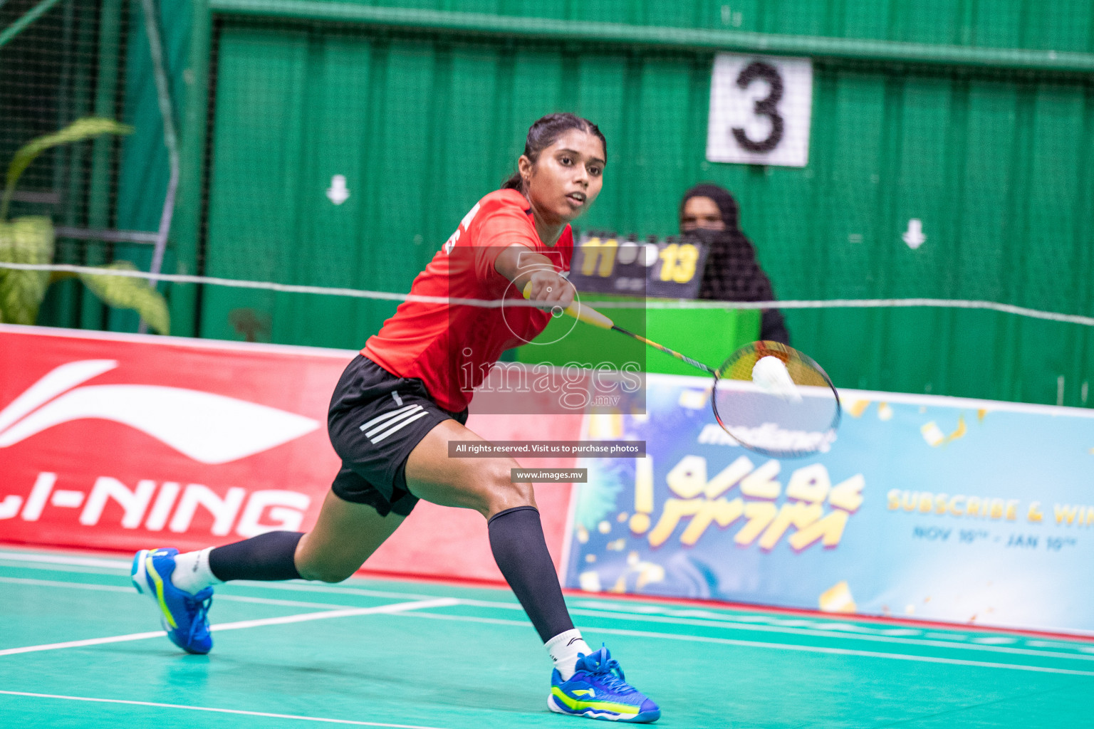 47th National Badminton Tournament 2021 held from 10 to 14 November 2021 in Male' Sports Complex, Maldives