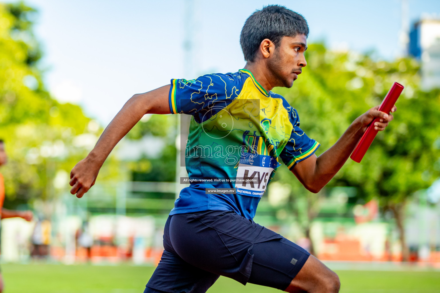 Day 3 of National Athletics Championship 2023 was held in Ekuveni Track at Male', Maldives on Saturday, 25th November 2023. Photos: Hassan Simah / images.mv