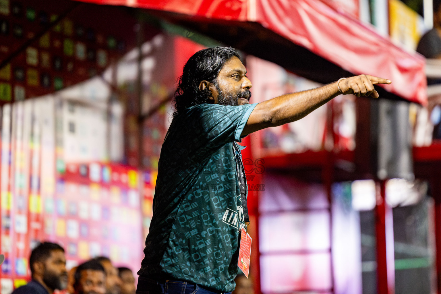Lh Hinnavaru vs Lh Naifaru in Day 15 of Golden Futsal Challenge 2025 was held on Sunday, 19th January 2025, in Hulhumale', Maldives. Photos: Nausham Waheed / images.mv