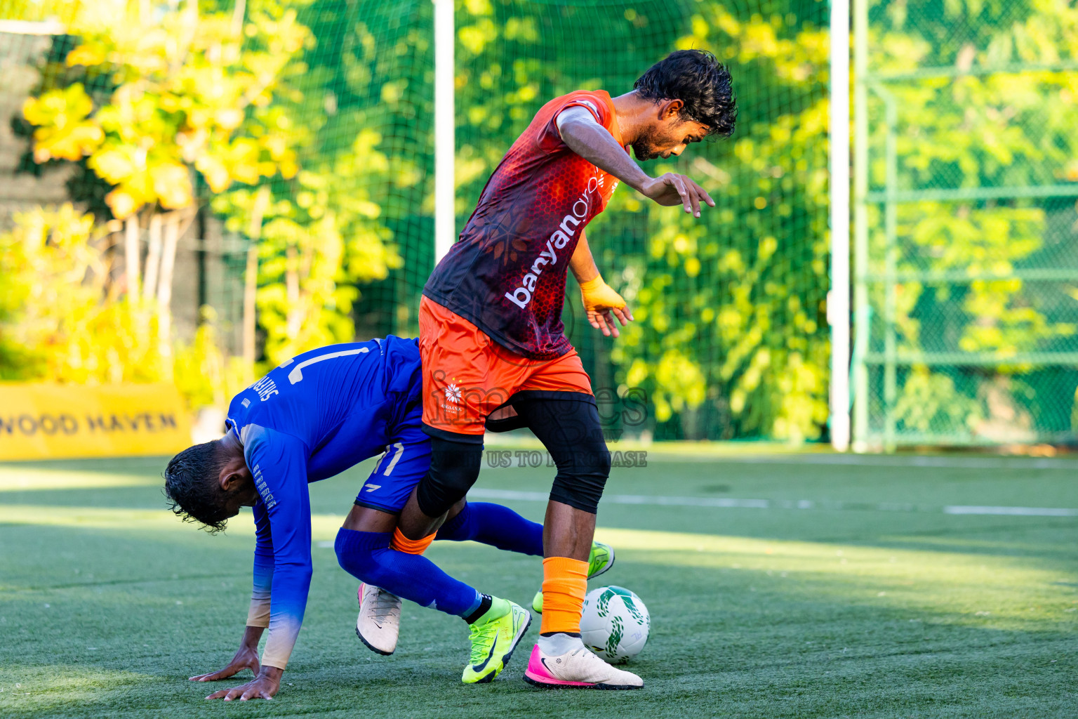 Dhaalu Zone vs Ari Zone in the Leg 2 of Resort Super League 2025 was held on Saturday, 5th July 2025 in Conrad Maldives Rangali Island, Alif Dhaalu Atoll, Maldives. Photos: Nausham Waheed / images.mv