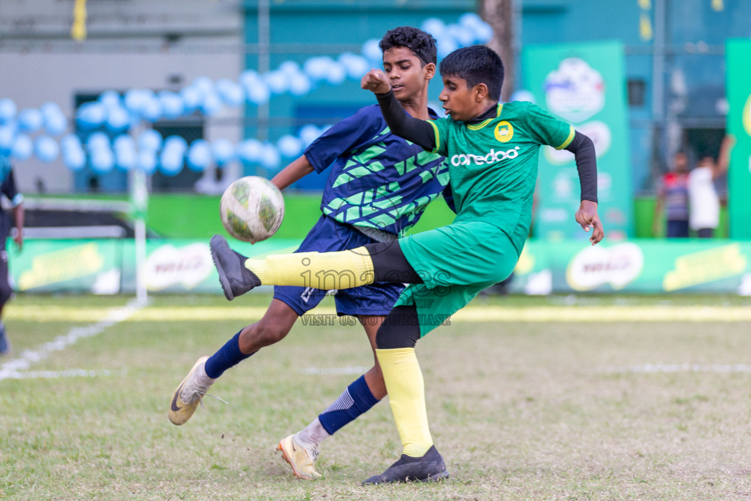 Final Day  of MILO Academy Championship 2024 - U12 was held at Henveiru Grounds in Male', Maldives on Thursday, 7th July 2024. Photos: Shuu Abdul Sattar / images.mv