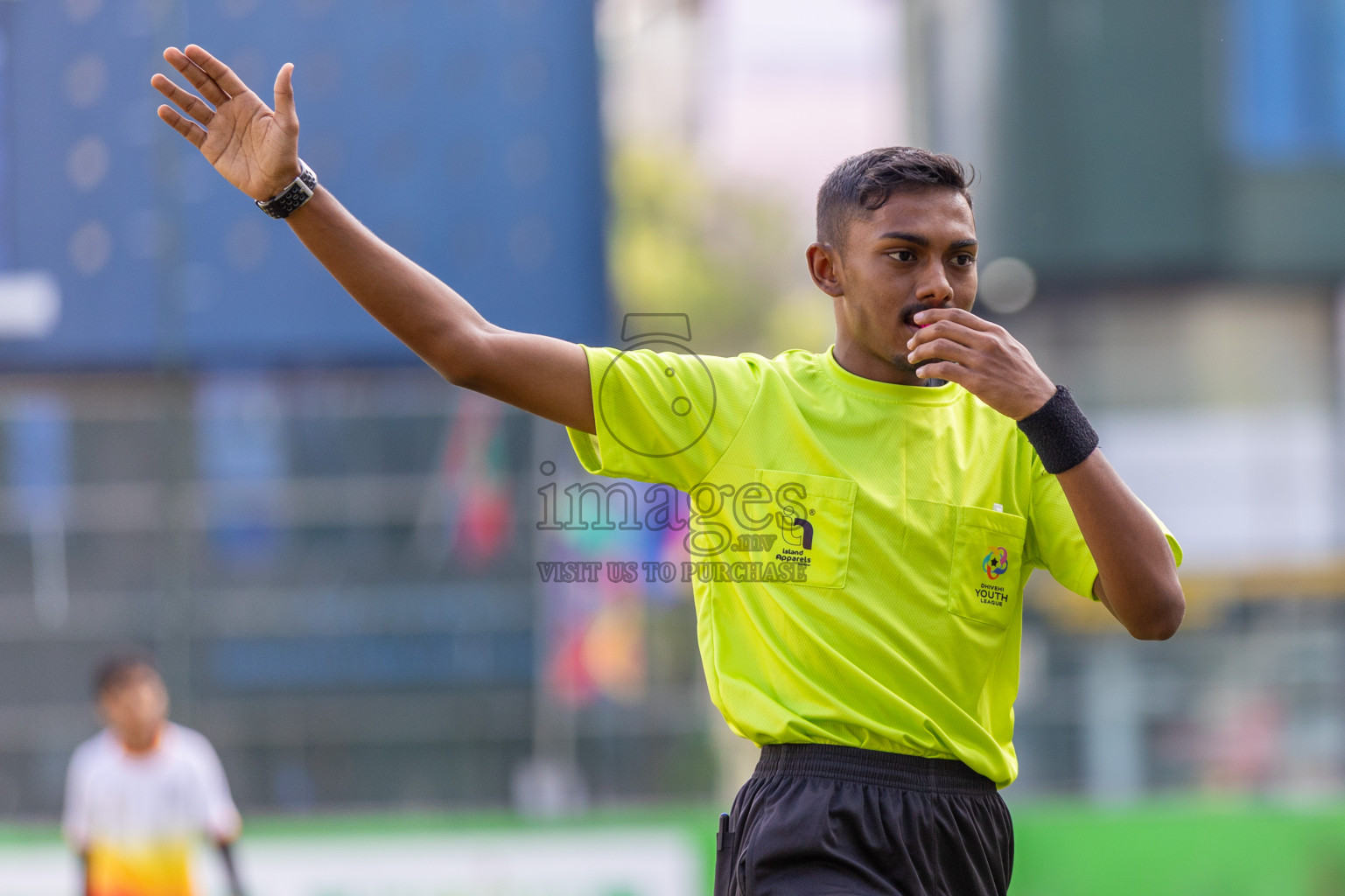 Club Eagles vs Super United Sports (U12) in Day 4 of Dhivehi Youth League 2024 held at Henveiru Stadium on Thursday, 28th November 2024. Photos: Shuu Abdul Sattar/ Images.mv