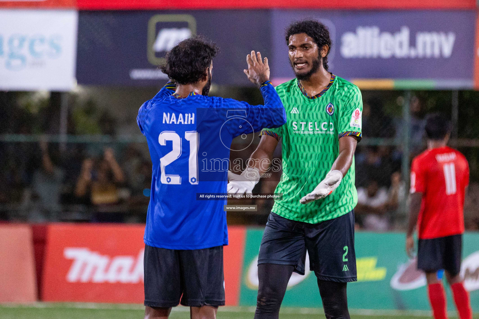 STELCO vs United BML in Quarter Final of Club Maldives Cup 2023 held in Hulhumale, Maldives, on Saturday, 12th August 2023Photos: Ismail Thoriq / images.mv