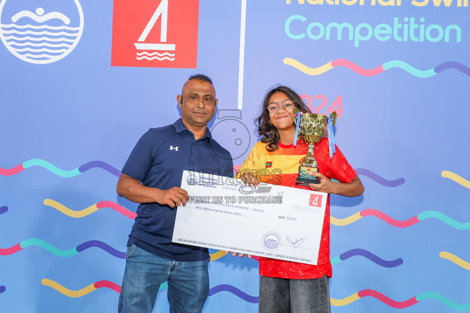 Closing of National Swimming Competition 2024 held in Hulhumale', Maldives on Friday, 20th December 2024.
Photos: Maiz / images.mv