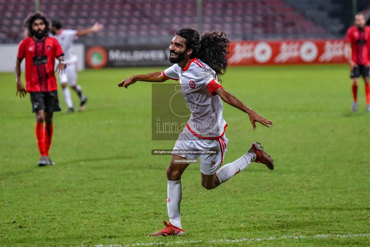 Buru Sports Club vs CLUB Teenage in the Final of 2nd Division 2022 on 17th Aug 2022, held in National Football Stadium, Male', Maldives Photos: Nausham Waheed / Images.mv