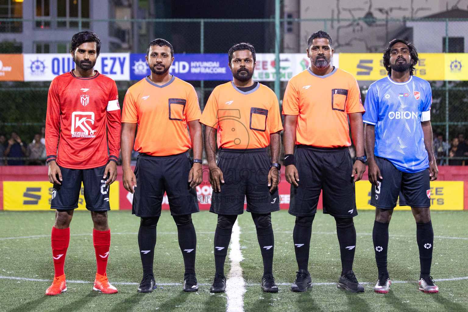 Dh Maaenbodhoo vs Dh Kudahuvadhoo in Day 4 of Golden Futsal Challenge 2024 was held on Thursday, 18th January 2024, in Hulhumale', Maldives Photos: Nausham Waheed / images.mv