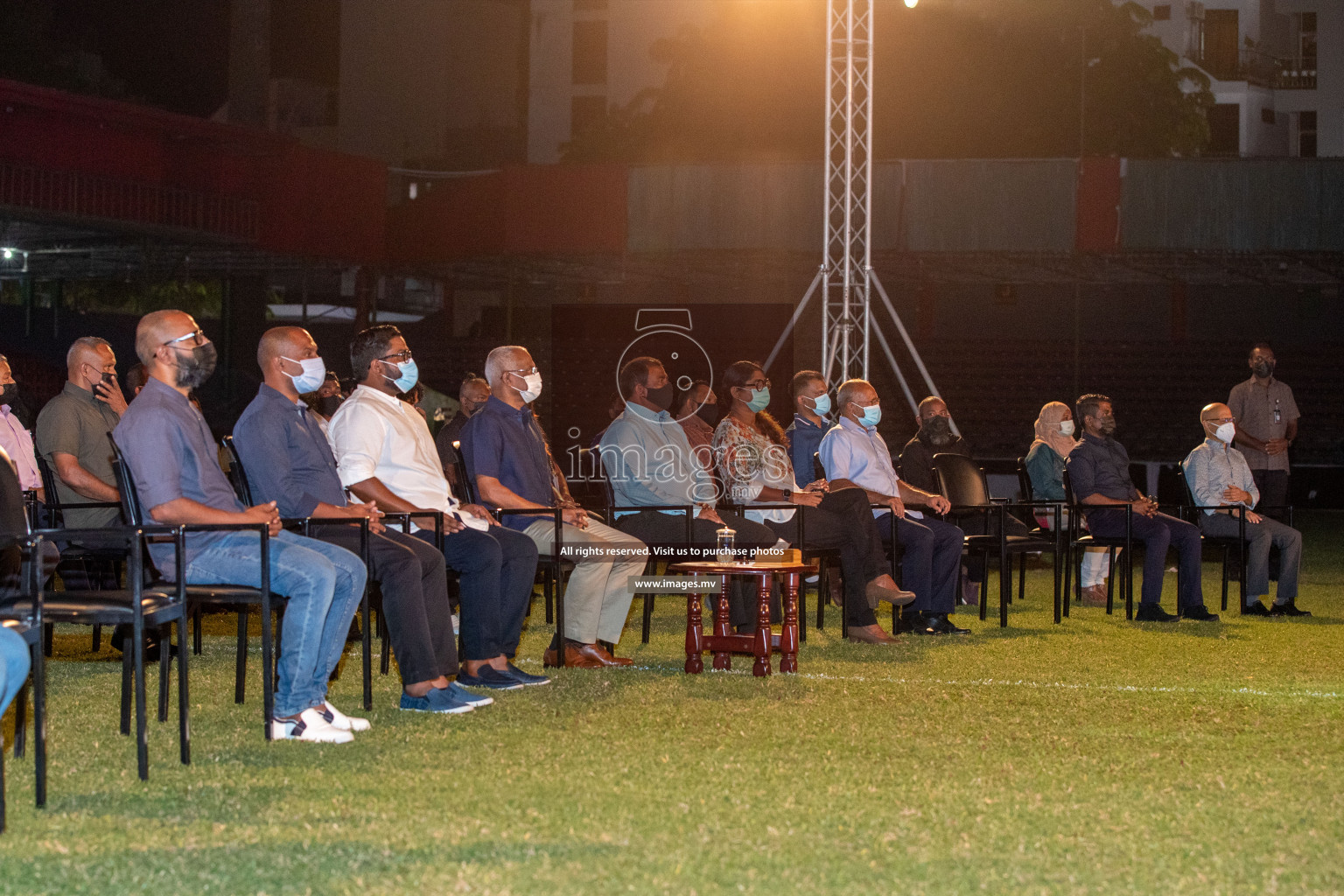 SAFF Championship 2021 Launching event was held in National Stadium, Male', Maldives on Sunday, 12th September 2021. Photos: Ismail Thoriq / images.mv