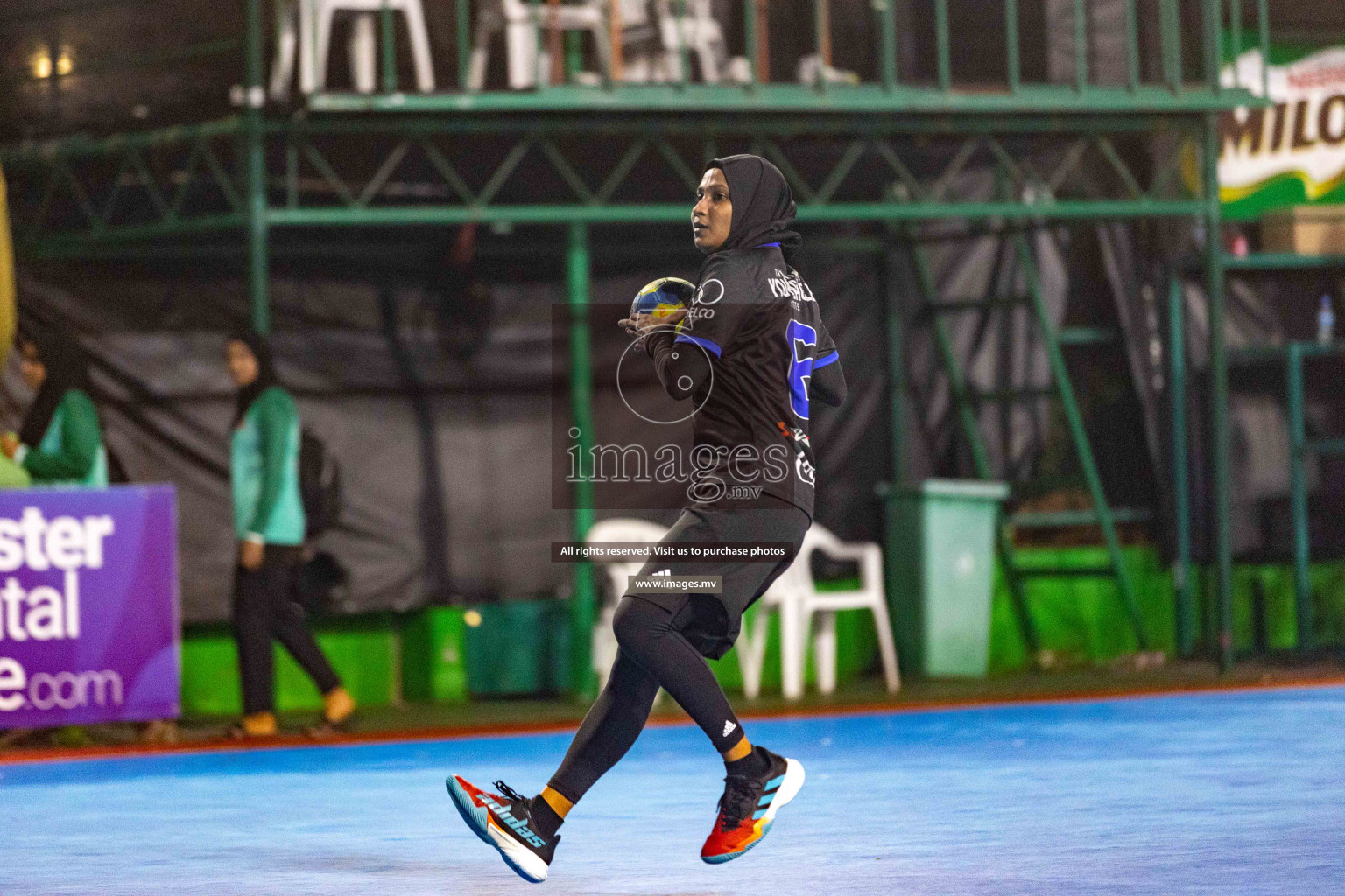 Day 12th of 6th MILO Handball Maldives Championship 2023, held in Handball ground, Male', Maldives on 1st June 2023 Photos: Shuu/ Images.mv