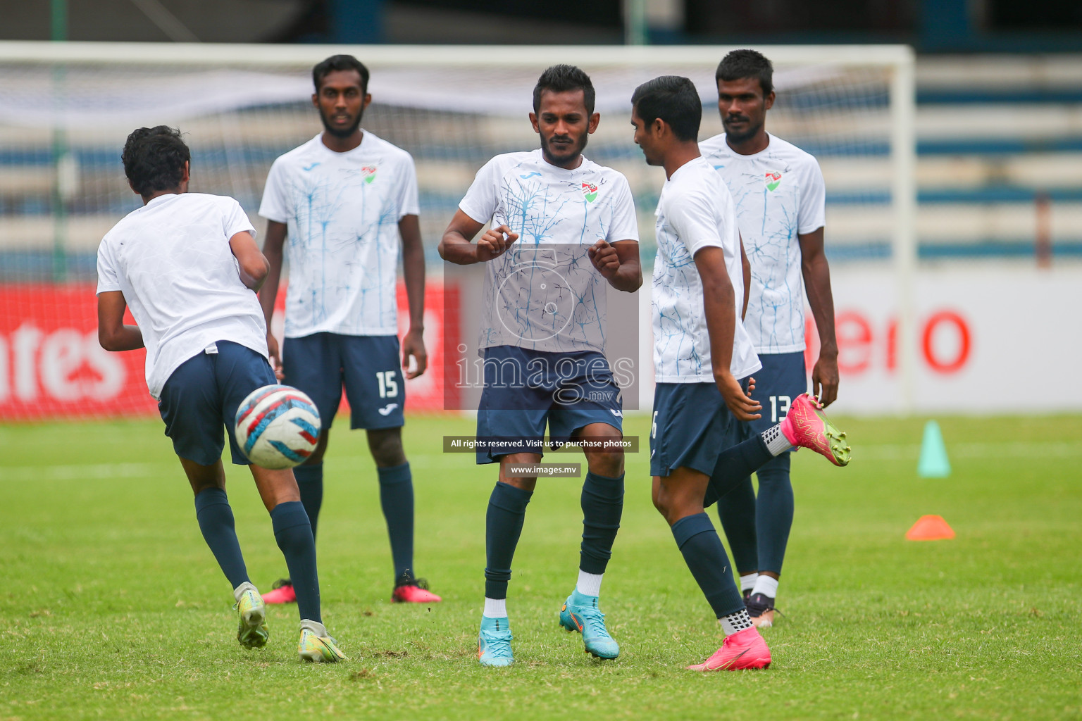 Lebanon vs Maldives in SAFF Championship 2023 held in Sree Kanteerava Stadium, Bengaluru, India, on Tuesday, 28th June 2023. Photos: Nausham Waheed, Hassan Simah / images.mv