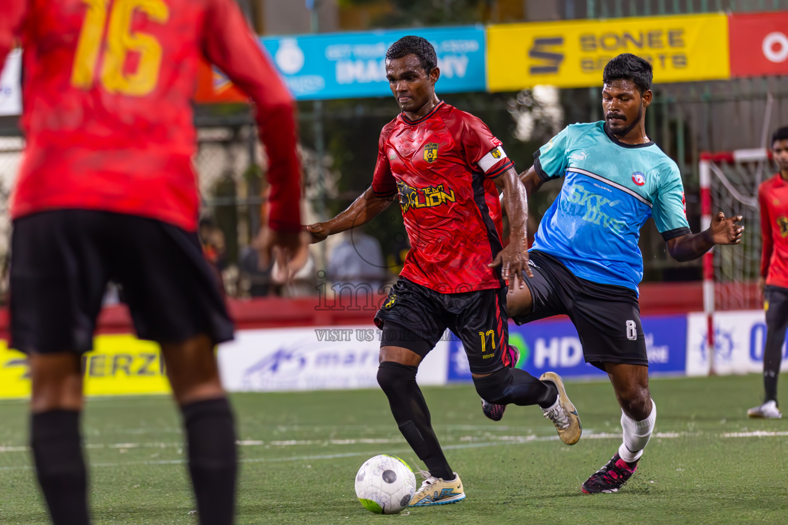 HDh Kumundhoo vs Hah Nellaidhoo in Day 10 of Golden Futsal Challenge 2024 was held on Tuesday, 23rd January 2024, in Hulhumale', Maldives
Photos: Ismail Thoriq / images.mv